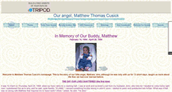Desktop Screenshot of mattsids.tripod.com