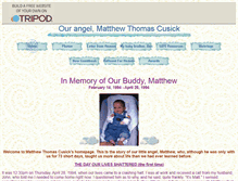 Tablet Screenshot of mattsids.tripod.com