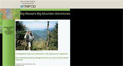 Desktop Screenshot of bigmoosesadventures.tripod.com