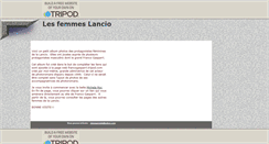 Desktop Screenshot of femmes-lancio.tripod.com
