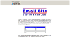 Desktop Screenshot of emailsite.tripod.com