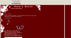 Desktop Screenshot of ginabobeena1.tripod.com