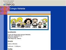 Tablet Screenshot of colegiomafalda.tripod.com