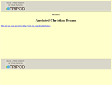 Tablet Screenshot of anointed-scripts.tripod.com