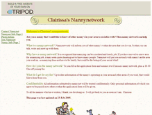 Tablet Screenshot of nannynet.tripod.com
