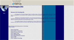 Desktop Screenshot of oracleapplbiz.tripod.com