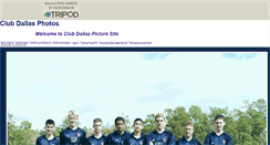 Desktop Screenshot of clubdallassoccer.tripod.com