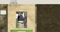 Desktop Screenshot of golf-news.tripod.com