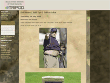 Tablet Screenshot of golf-news.tripod.com