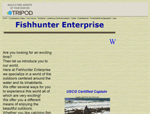 Tablet Screenshot of fishhunterenterprise.tripod.com