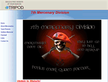 Tablet Screenshot of merc7th.tripod.com