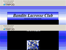 Tablet Screenshot of banditslacrosse.tripod.com