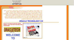 Desktop Screenshot of oracletechtw.tripod.com