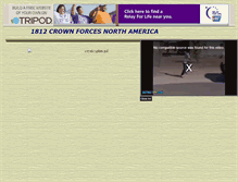 Tablet Screenshot of 1812crownforces.tripod.com