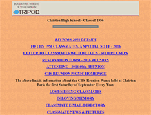 Tablet Screenshot of clairton1956.tripod.com