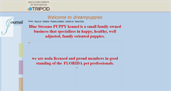 Desktop Screenshot of dreampuppies.tripod.com