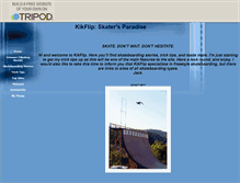Tablet Screenshot of kikflip0.tripod.com