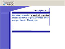 Tablet Screenshot of jgairguns.tripod.com