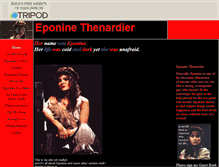 Tablet Screenshot of eponine-thenard.tripod.com