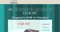 Desktop Screenshot of club505.tripod.com