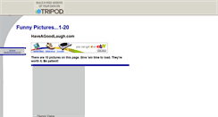 Desktop Screenshot of funnypictures1to10.tripod.com