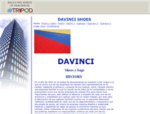 Tablet Screenshot of davincishoes.tripod.com