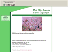 Tablet Screenshot of hair-organizer.tripod.com