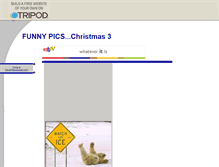 Tablet Screenshot of funnypicschristmas3.tripod.com