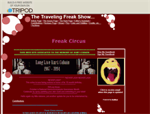 Tablet Screenshot of freak165.tripod.com