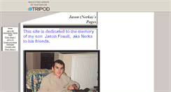 Desktop Screenshot of jasonfoxall.tripod.com