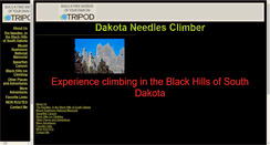 Desktop Screenshot of dakotaneedlesclimber.tripod.com