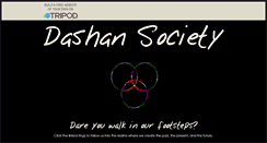Desktop Screenshot of dashansociety.tripod.com