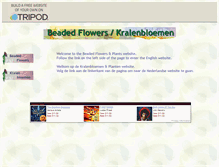 Tablet Screenshot of beadedflowers.tripod.com