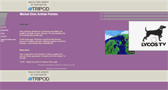 Desktop Screenshot of micheldion.tripod.com