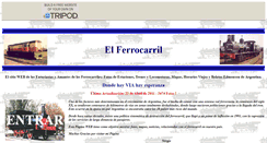 Desktop Screenshot of ferrocarril.tripod.com