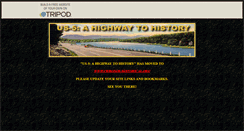 Desktop Screenshot of highway2history.tripod.com