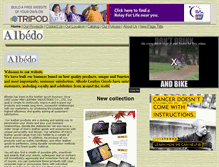 Tablet Screenshot of albedoleather.tripod.com