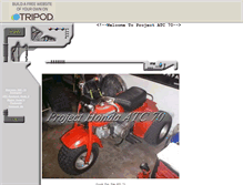 Tablet Screenshot of projecthondaatc70.tripod.com