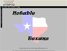 Tablet Screenshot of notabletexans.tripod.com