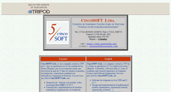 Desktop Screenshot of cincosoft.tripod.com