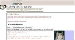 Desktop Screenshot of heartstringmemories.tripod.com