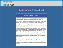 Tablet Screenshot of bloomingtonkendoclub.tripod.com