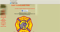 Desktop Screenshot of eastclevelandfire.tripod.com