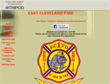 Tablet Screenshot of eastclevelandfire.tripod.com