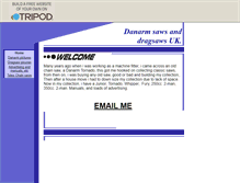 Tablet Screenshot of danarmsaws.tripod.com