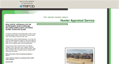 Desktop Screenshot of hunterappraisals.tripod.com