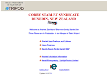 Tablet Screenshot of corbystarlet.tripod.com