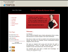 Tablet Screenshot of cobrabutterfly.tripod.com