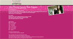 Desktop Screenshot of missfloridaforestry.tripod.com