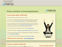 Tablet Screenshot of doanebaptistsem.tripod.com